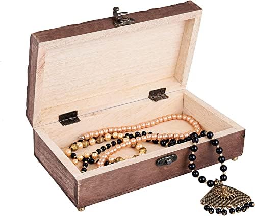 עץ מלאכה: זיכרונות יצירה קופסת תכשיטים עץ תכשיטים 3D עיצוב תכשיטים מעץ