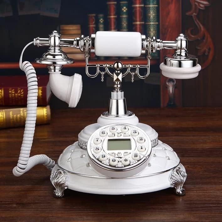 XDCHLK שרף ביתי ברונזה טלפונים עתיקים מלונות טלפון וינטג 'טלפוני טלפונו