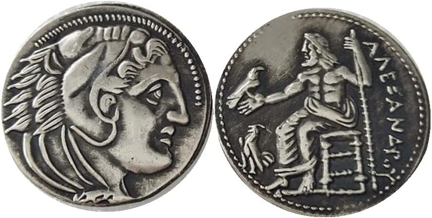 דולר כסף מטבע יווני עתיק עותק זר מטבע זיכרון מצופה כסף G03S