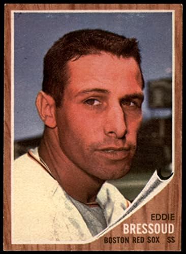 1962 Topps 504 אדי ברסוד בוסטון רד סוקס NM+ Red Sox
