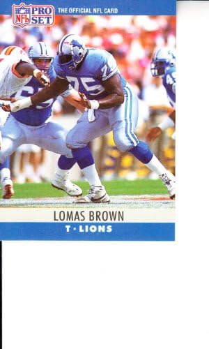1990 Pro Set 98 כרטיס כדורגל לומס בראון
