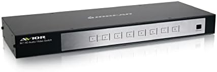 IOGEAR HDMI 4 מתג יציאה - 4K @ 60Hz - 4 ב- X 1 OUT - TRUE HD ו- DTS HD Master Audio - מתג אוטומטי - שלט רחוק IR - LED של לוח קדמי - GHSW8441