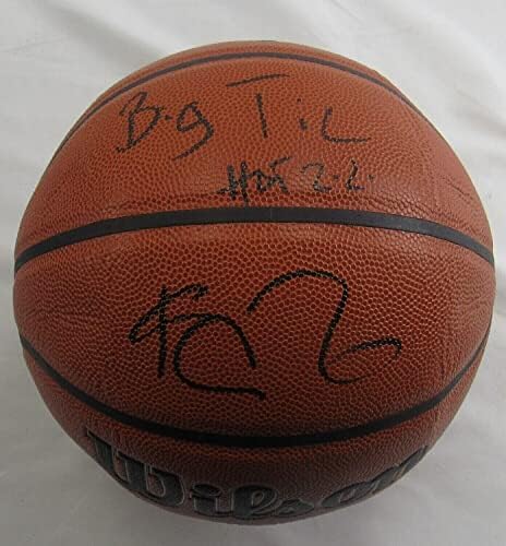 קווין גארנט חתם על חתימה אוטומטית וילסון NBA כדורסל w/Insc PSA/DNA 1C8851 - כדורסל חתימה