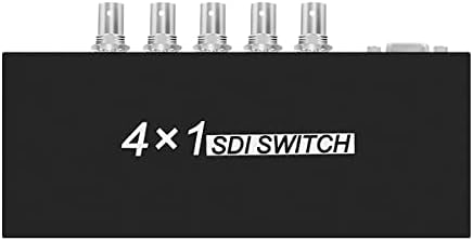 Hdsunwstd sdi 4x1 מתג 4 ערוצי SDI אות לערוץ אות SDI תומך בכניסה ופלט של אות SDI מלא-HD Full-HD