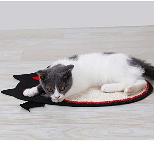 סיסל סיסל מחצלת חתול השריטה לוח מיל טופר חתול צעצועים, ציוד לחיות מחמד מחצלות חג המולד בת 42.5 * 44 סמ